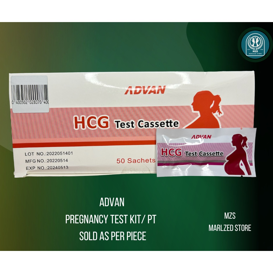 Advan Pregnancy Test Kit/ PT SOLD PER PIECE | Shopee Philippines