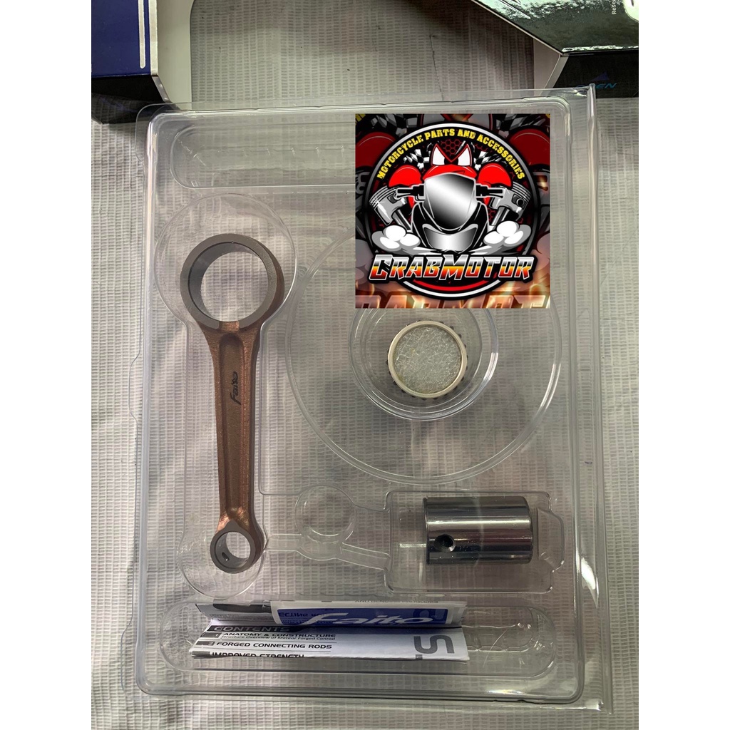 FAITO Connecting Rod Set Meteor Wave 125 XRM 110 XRM 125 Carb