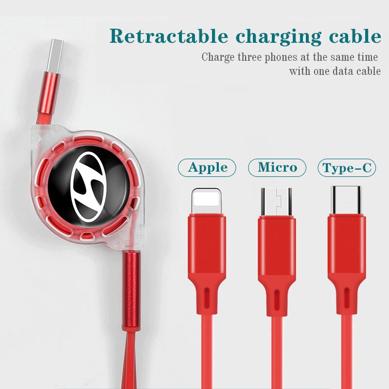 Câble USB De Rétention Pour Hyundai – Modèles I10, I20, I30, I40, Ix20, Neuf Audio Tech Direct