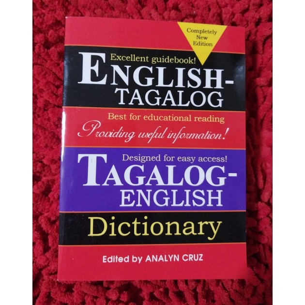 ENGLISHTAGALOG DICTIONARY!!! Shopee Philippines