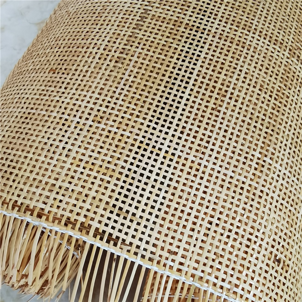 40/45/50CM Wide 34 Meters 2mm Checkered Real Natural Rattan Cane