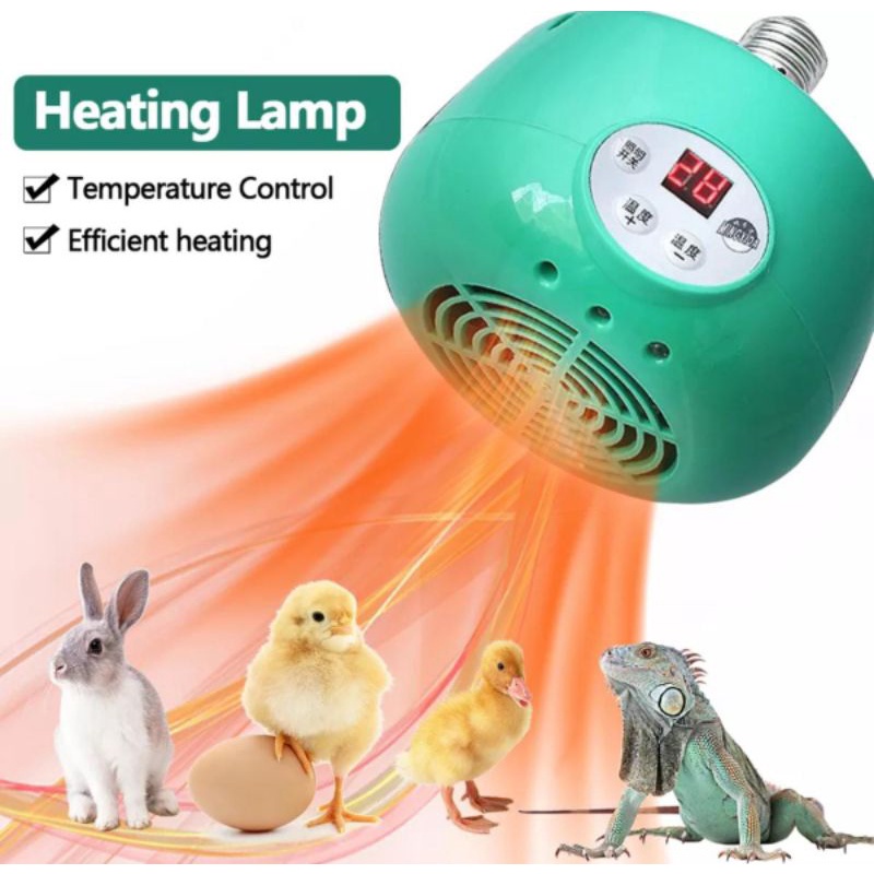 MESIN Automatic Heater Fan Heater blower Chicken Cage Heater Lamp Egg