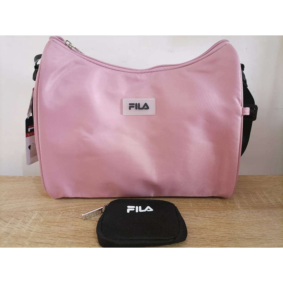 Pink fila bag hotsell