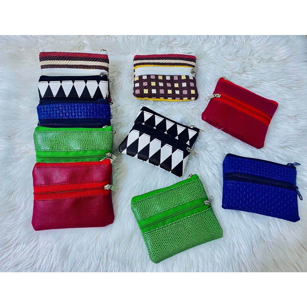 AMANDA PRINTED RECTANGULAR COIN PURSE WITH SIDE POCKET (SYNTHETIC ...