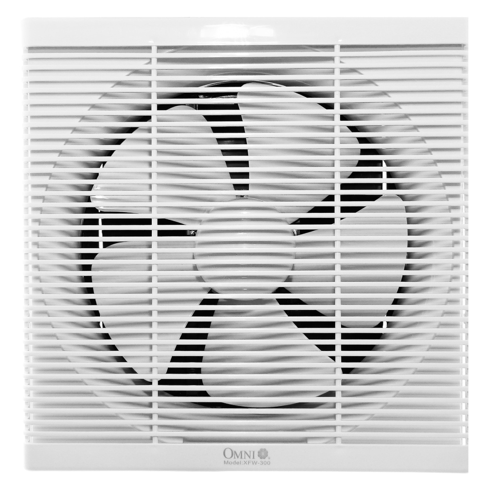 OMNI XFW-300 12-Inch 60W 220V Wall Mounted Exhaust Fan w/ 635 CFM ...