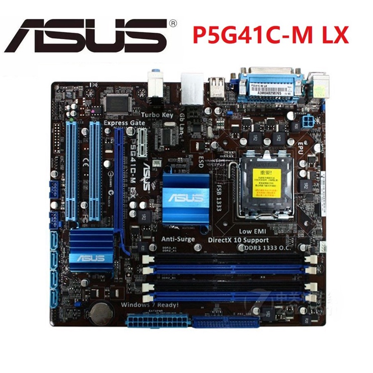 【Used】Suitable for ASUS P5G41C-M LX P5G41 /P5G41T-M LX V2 DDR3 LGA 775 ...
