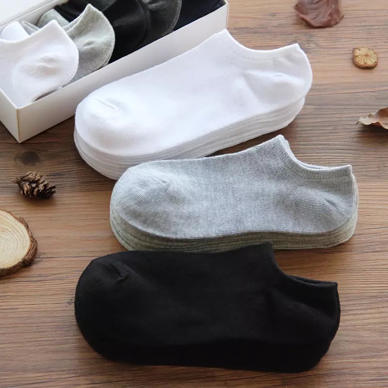 Men's cotton socks invisible socks foot socks for men | Shopee Philippines