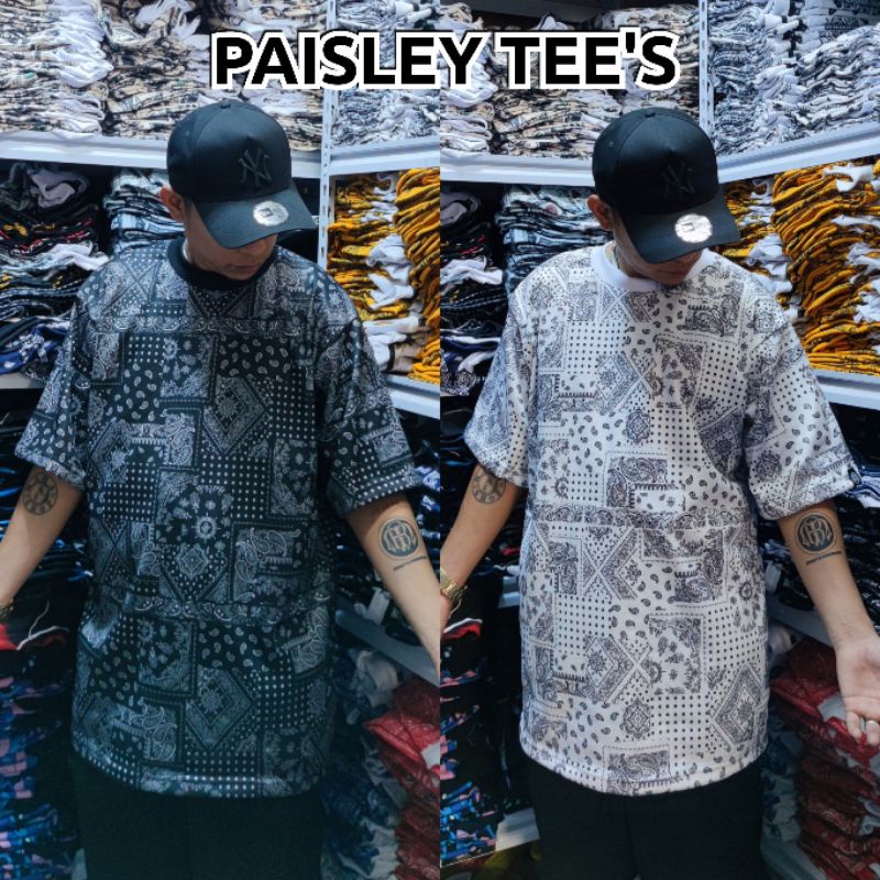 DOLLAR AND BANDANA TEES ( OG BANDANA PAISLEY) Shopee Philippines