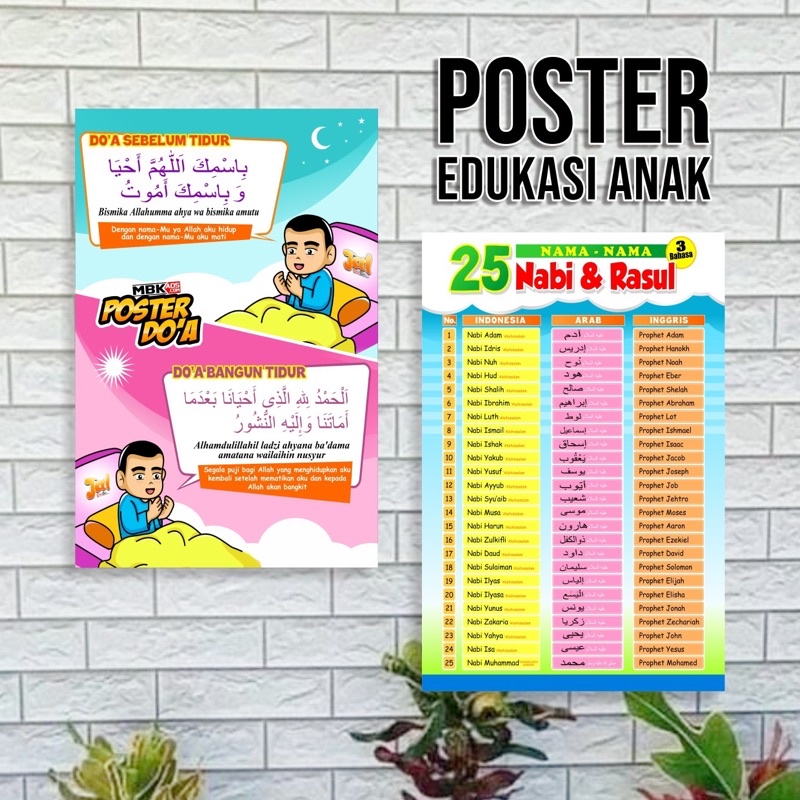 Educational poster, Prayer, Counting, Animal Name | Shopee Philippines