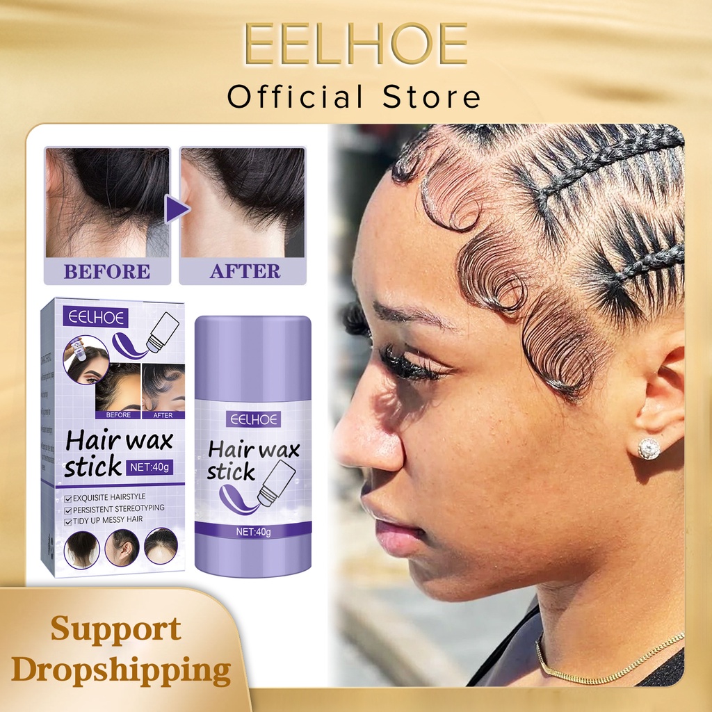 EELHOE Hair Wax Stick for Women Styling Frizz Fixed Fluffy Gel Perfect