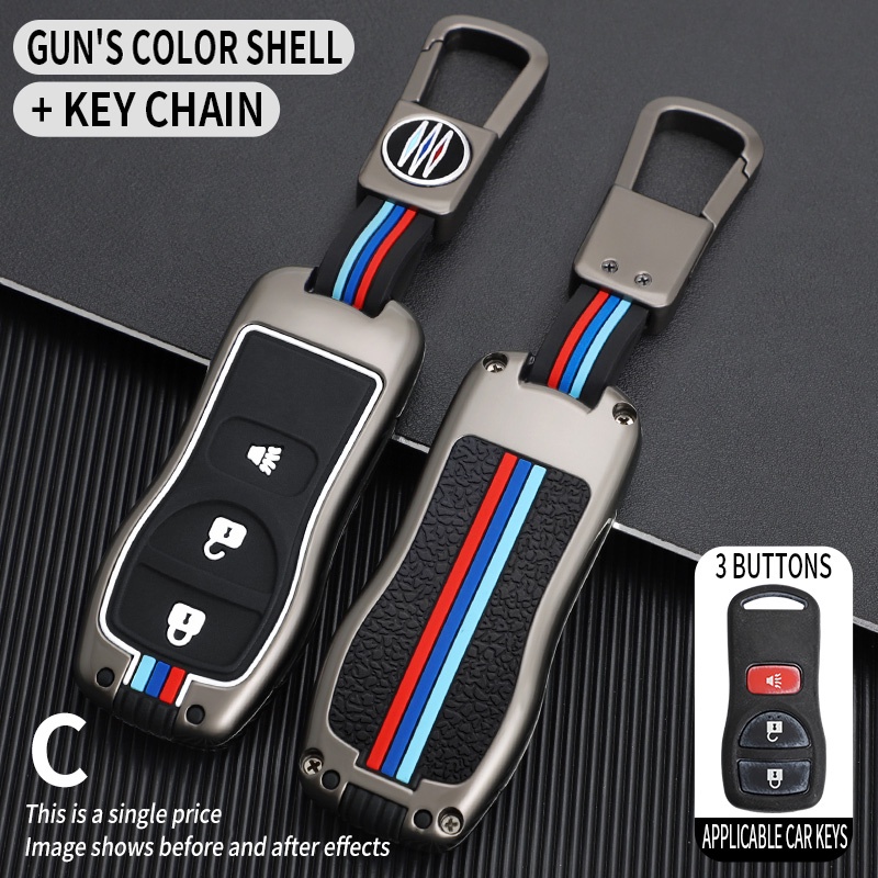Car Remote Key Cover Case For Nissan Tiida Sentra X-trail T30 Altima ...