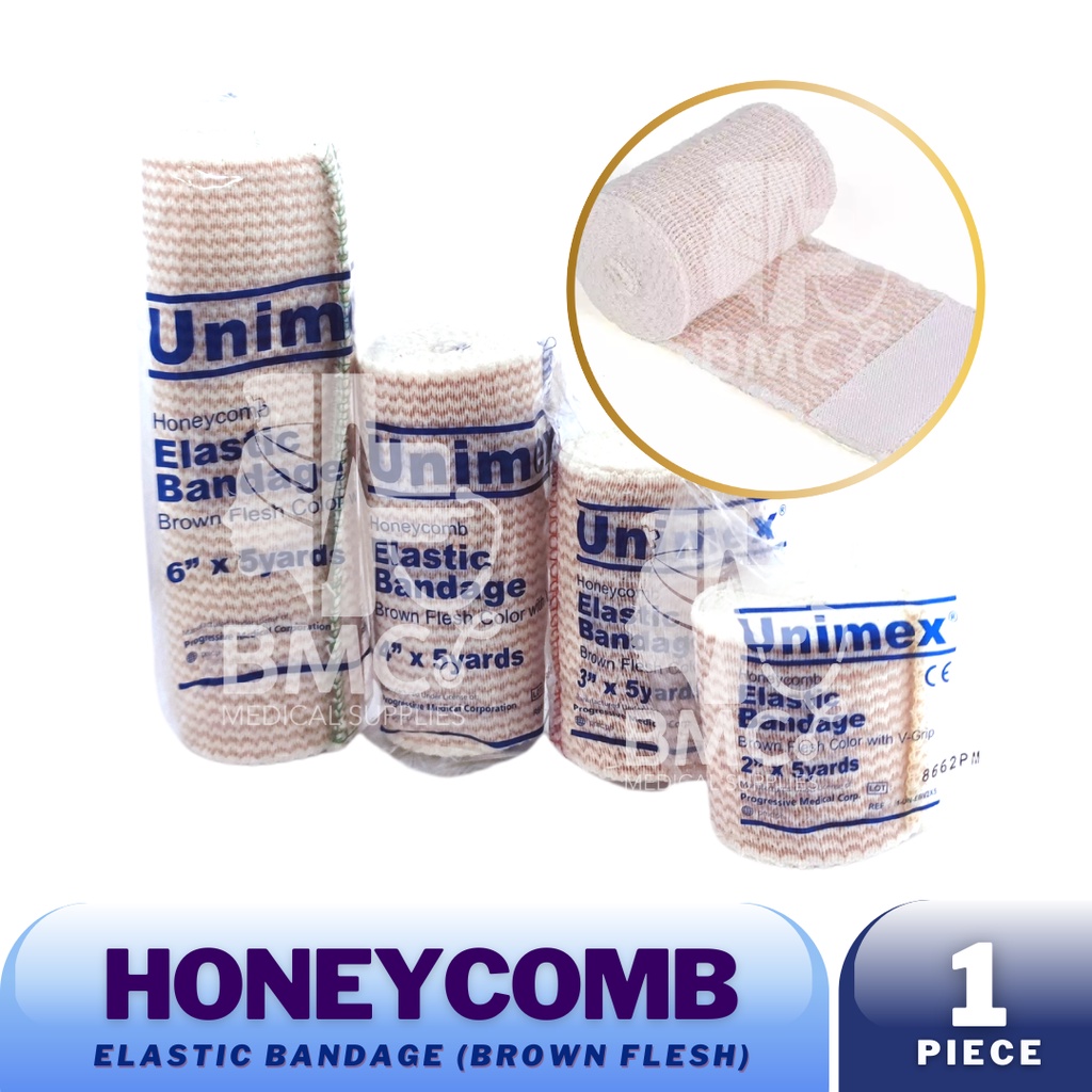 Elastic Bandage (Velcro type) 2" 3" 4" 6" [Unimex] Shopee Philippines