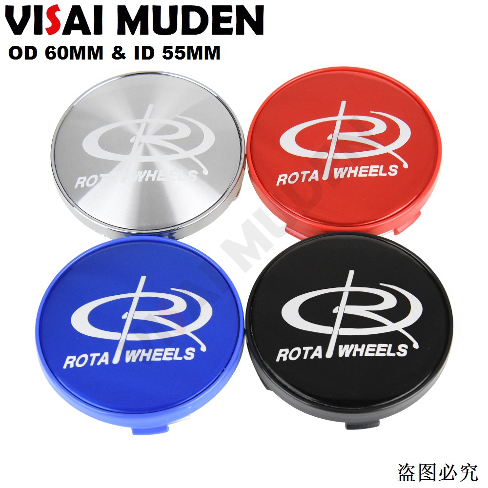 MACHSWON 4pcs OD 60.1mm To ID 56.1mm Aluminum Alloy Car Hub Centric