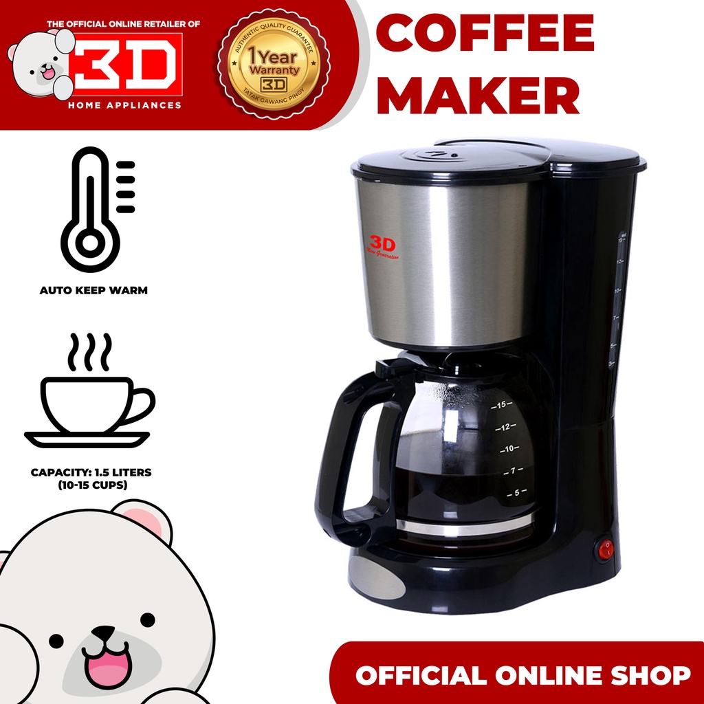 3d shop coffee maker