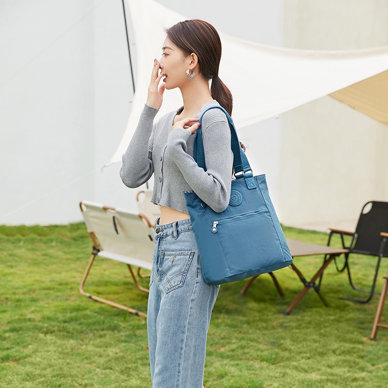 Female Portable Nylon New Fashion Bag Hand Bag Shoulder Bag Ladies