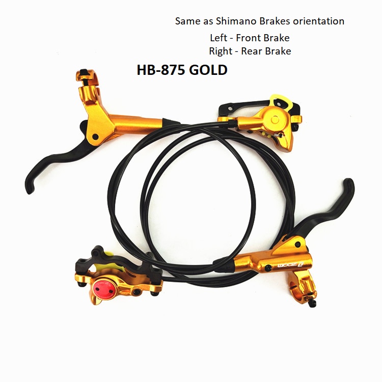 Zoom 875 Mountain Bike Hydraulic Brake Set Shopee Philippines