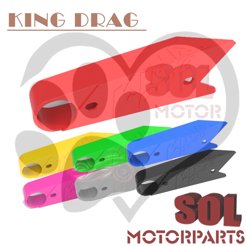King Drag Chain Guide V1 Universal Rubber Chain Guard For LC150 ...