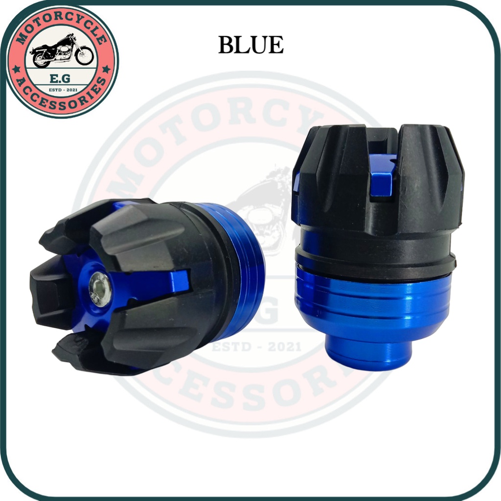 E.G Motorcycle 1pair Big Size Axcel Cup Front Shock Nut Cap Spare ...