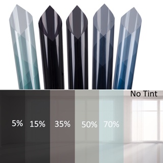 Uv Tint Window Tinting Kit 6M X 0.5M Black Tinting Roll With VLT