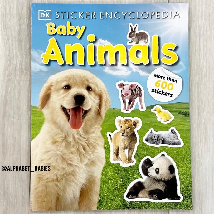 Dk Sticker Encyclopedia Baby Animals (More Than 600 Stickers) | Shopee ...