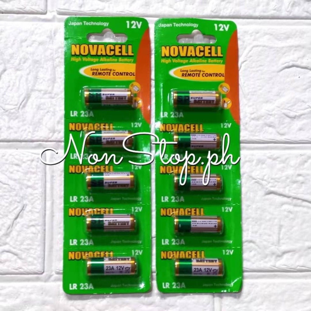 LR23A Original Novacell High Voltage Alkaline Battery For Car Key