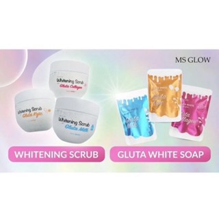 Ms Glow - Gluta White Soap Ms Glow Whitening Scrub Ms Glow Ms Glow 