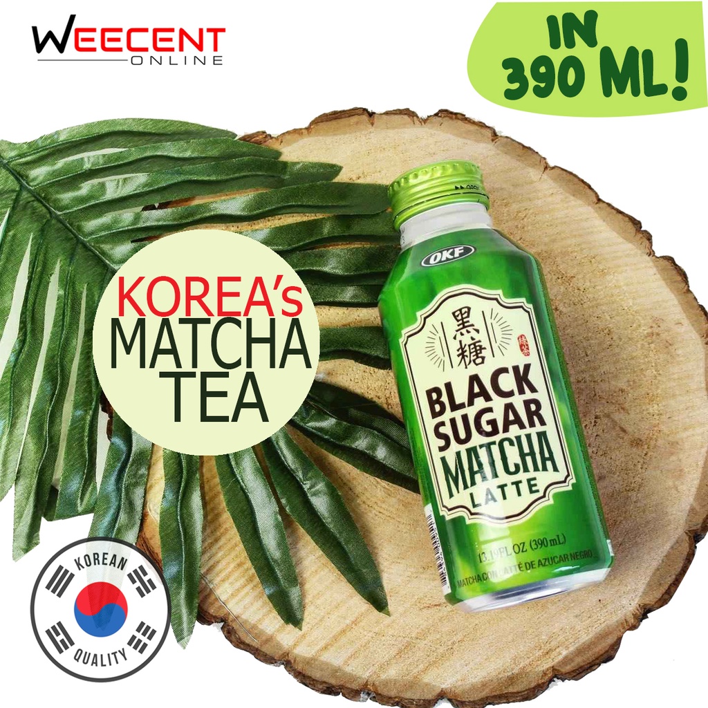OKF BLACK SUGAR MATCHA LATTE 390ML -IMPORTED FROM KOREA | Shopee