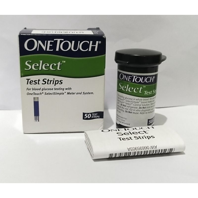 One Touch / Select Simple Blood Glucose 50pcs Test Strips
