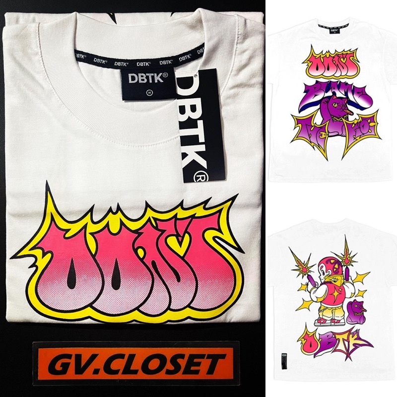(On-hand) DBTK “ Lucky Cat “ oversized fit w/Free Sticker | Shopee ...