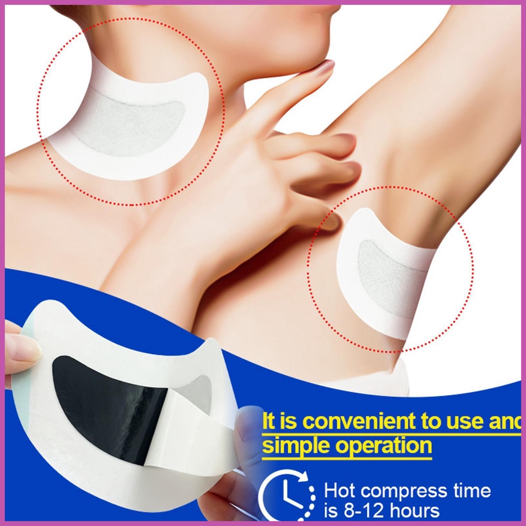 Lymphatic underarm stickers Neck lymphatic stickers health care ...