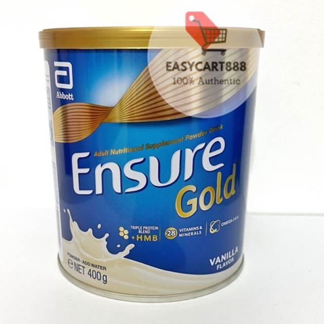 Ensure 400g Vanilla 2025 June Expiration Date Available Onhand