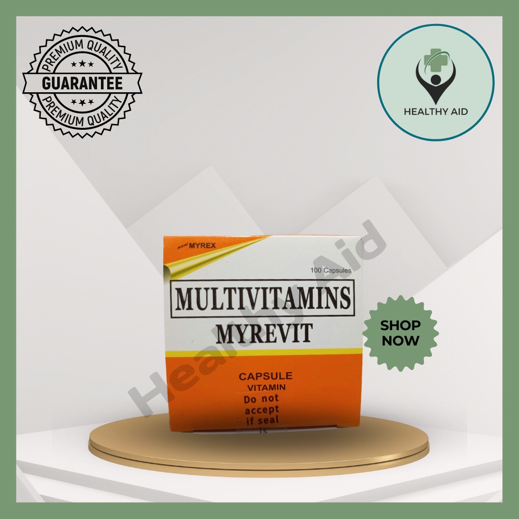 MULTIVITAMINS MYREVIT BY 100 CAPSULES Shopee Philippines