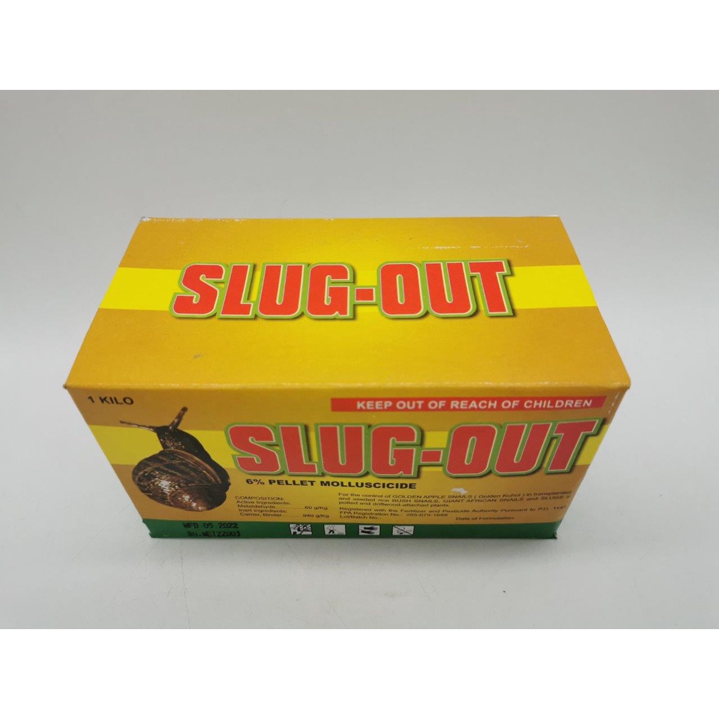 SLUG OUT GARDEN SLUG AND SNAIL KILLER 1 KILO | Shopee Philippines