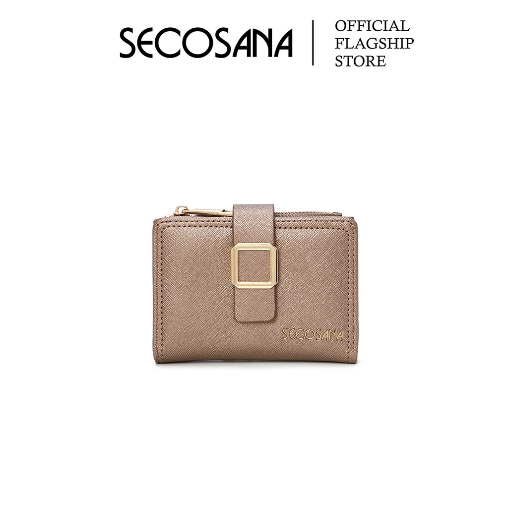 SECOSANA Giniza Plain Bifold Wallet Shopee Philippines