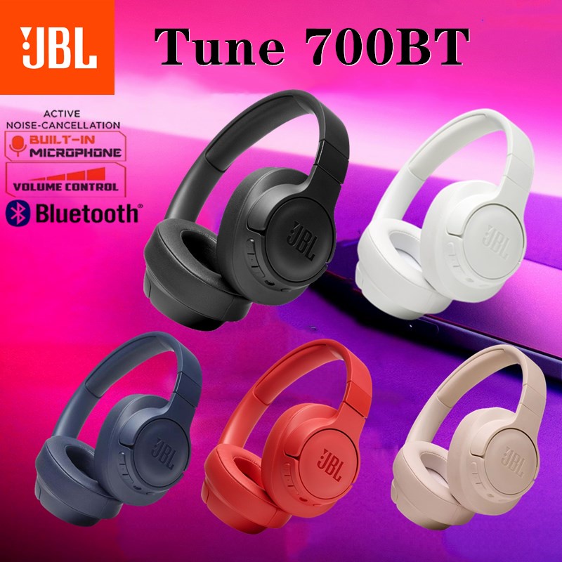 JBL TUNE 700BT T700 Wireless Bluetooth Headphones HIFI Stereo Computer