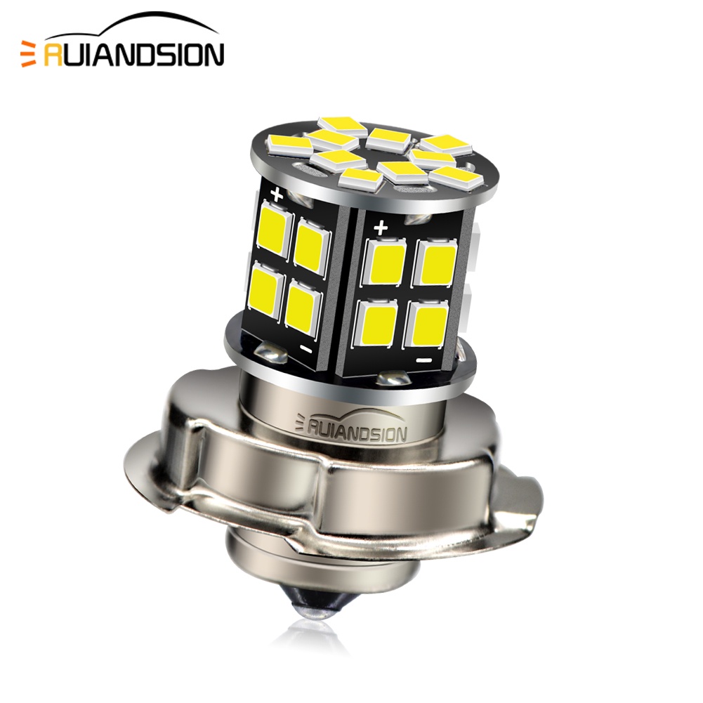 Lampadina LED P26S Per Moto - 10-80V, 600LM, Bianco 6000K - 30 SMD, Faro Motocicletta - Foto 5