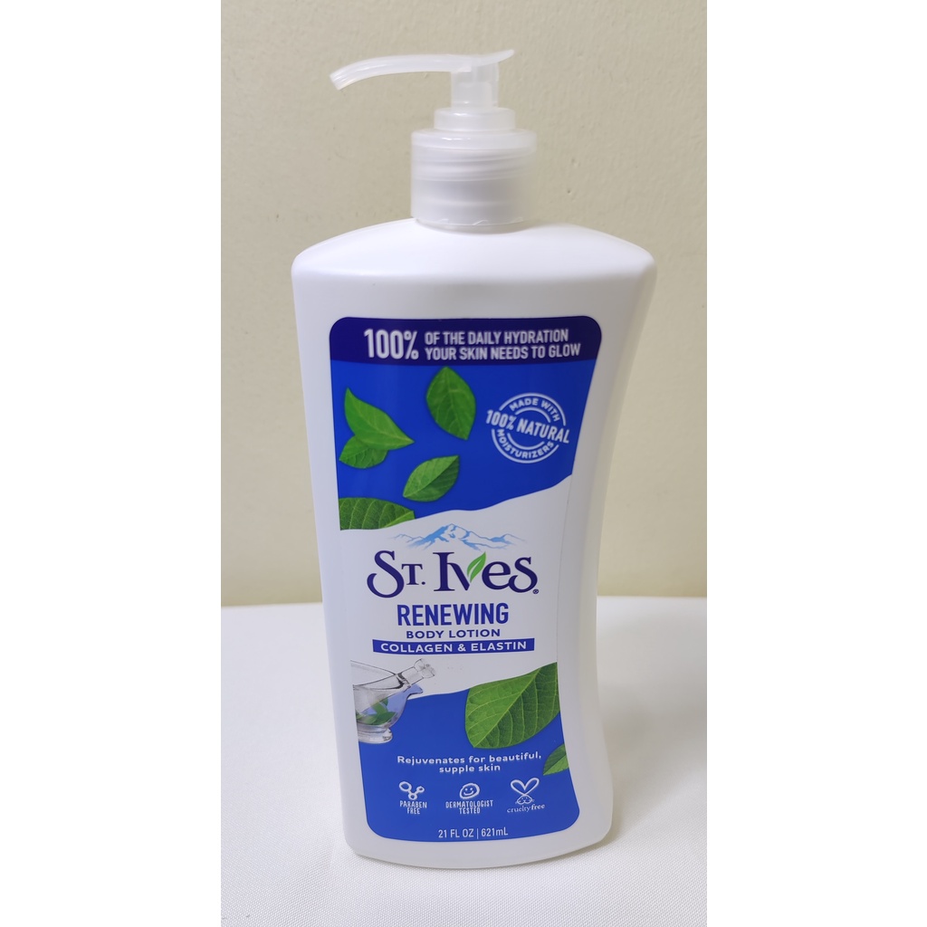 St. Ives Renewing Collagen & Elastin Body Lotion 621ML Shopee Philippines