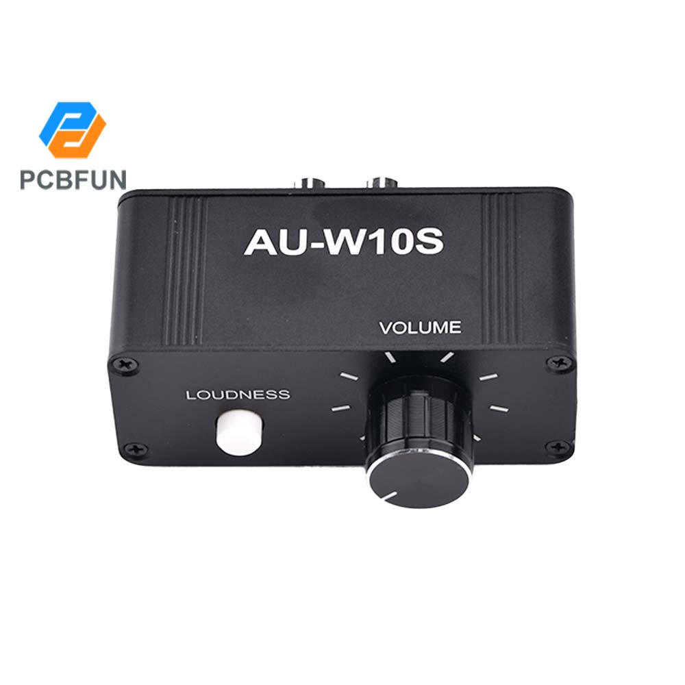 Pcbfun AU-W10S Audio Amplifier Stereo Volume Controller Audio ...