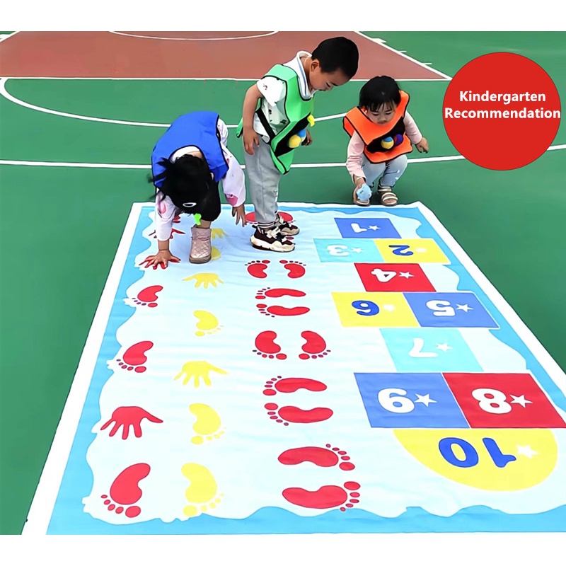 Hands and feet with game pads, emotional training equipment ...