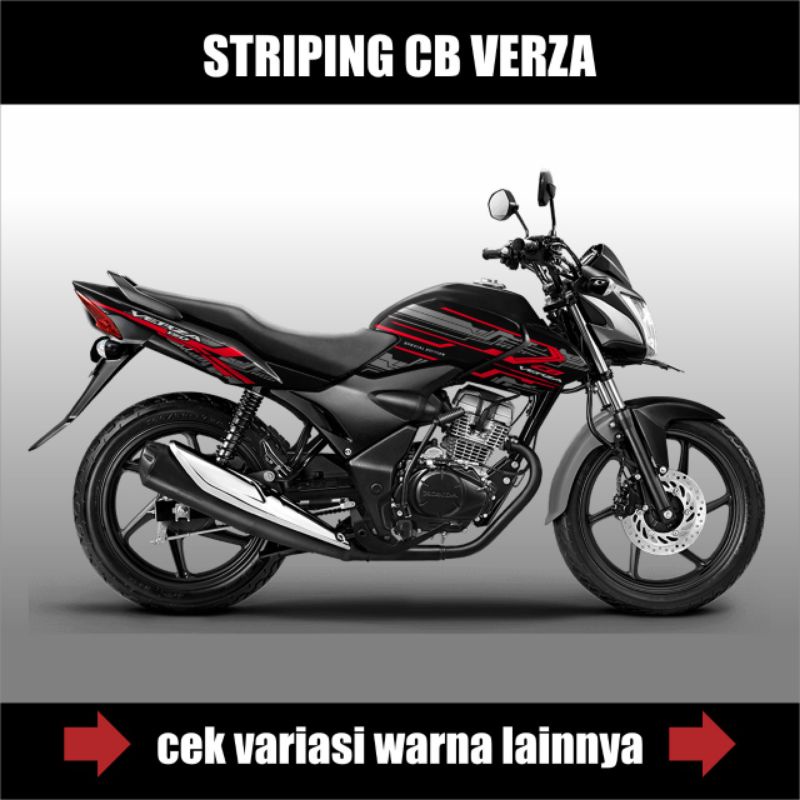 Honda Verza Striping Verza Cb Motorcycle Body Trim Sticker Verza