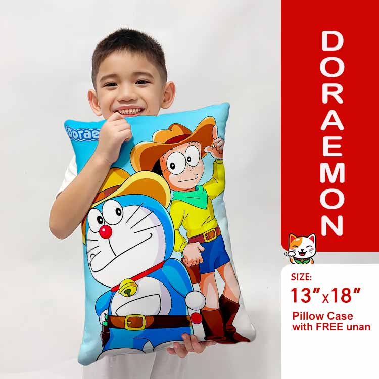 Doraemon merch Cartoon Pillow (Available in 2 Sizes) Shopee Philippines