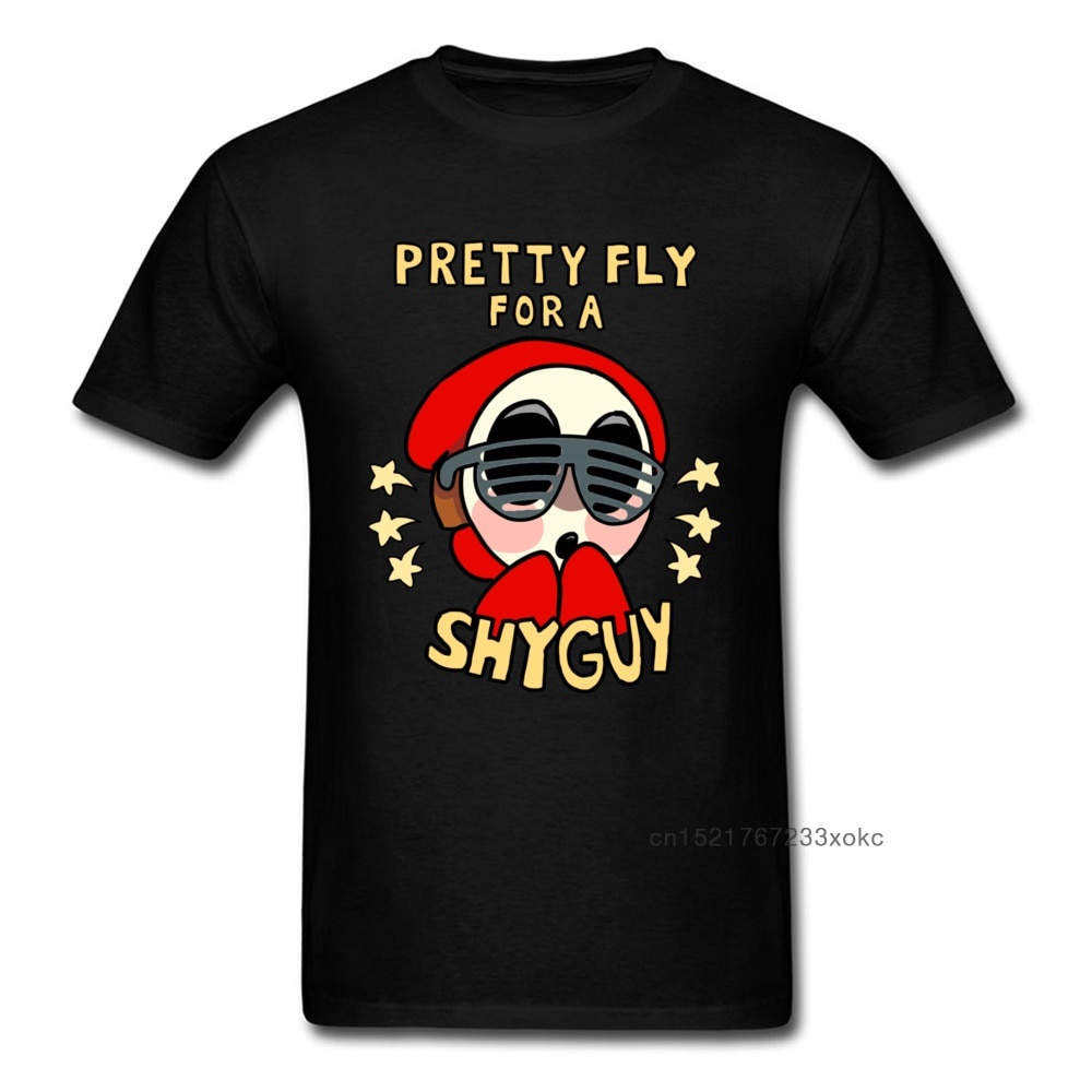 Streetwear For Men Boys Custom Adult Pretty Fly For A Shy Guy T-Shirt ...