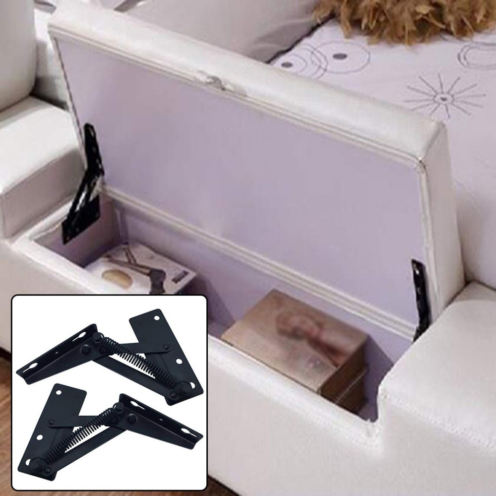 Bed Lift Mechanisms For Sofa Bed Box Storage Space Saving/DIY Hardware