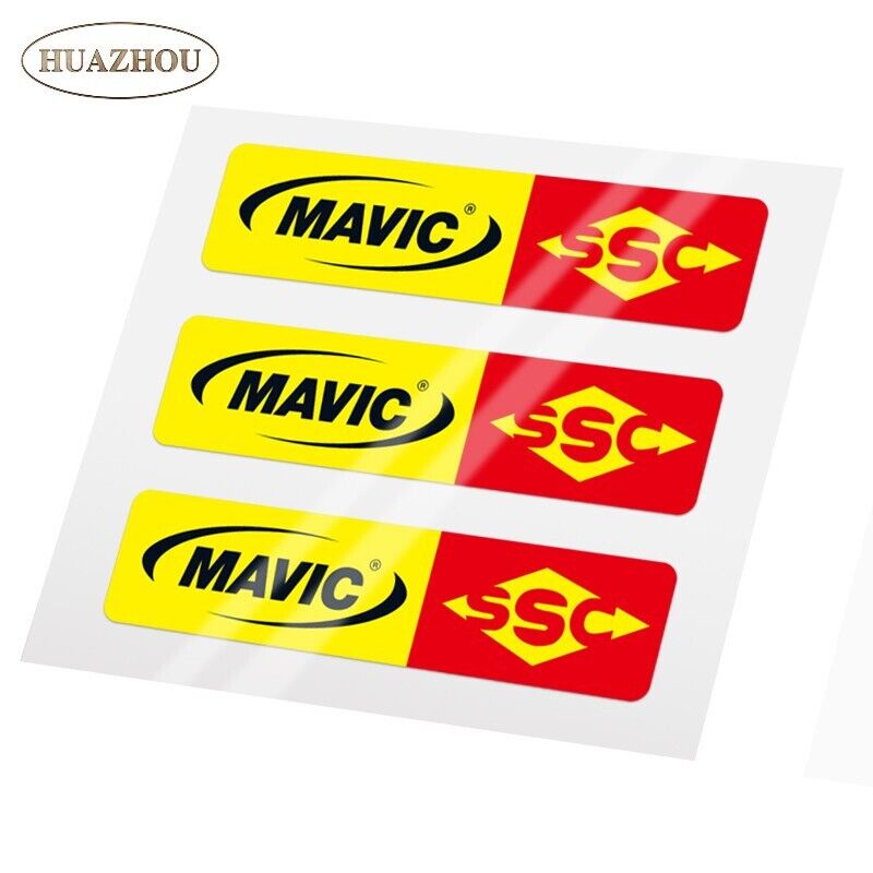 Bicycle Wheelset Hubs Stickers for Mavic CCU Cosmic Road Bike ...