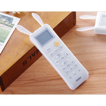 1Pc Rabbit Silicone Remote Control Cover Transparent TV Remote Control ...