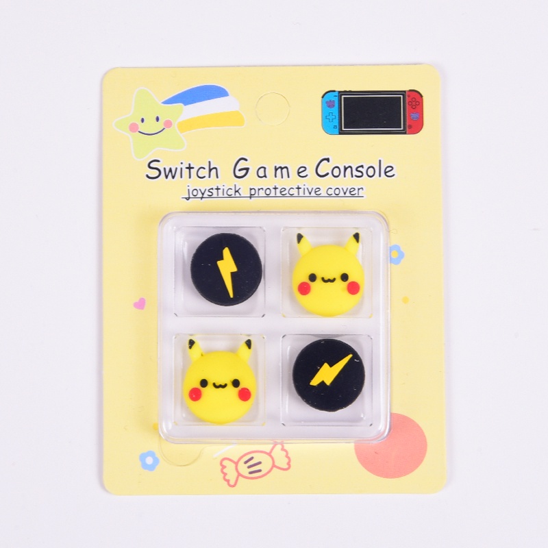 Nintendo Switch Grip Cap Switch Oled Lite Cute Cartoon Pikachu Button