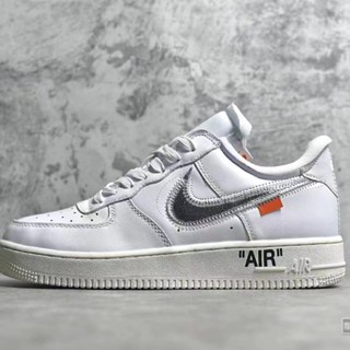 Nike Air Force 1 Low Triple White Original Sneaker Shoes for Men and Women with Box and Paperbag