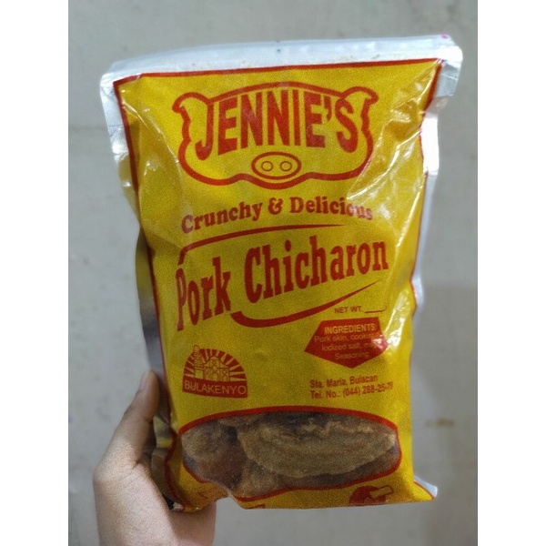 Jennie's Pork Chicharon Large Backfat/Semi Backfat Medium | Shopee ...