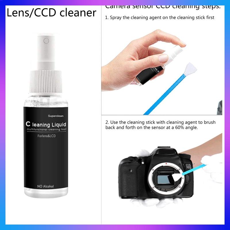 60ml Professional DSLR Cleaning Fluid Solution for Camera Cleaner