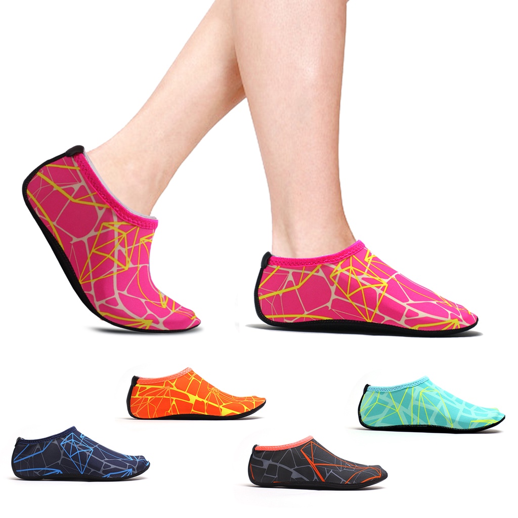 [Lixada Mall] Aqua Socks Barefoot Dive Socks Shoes for Outdoor Beach